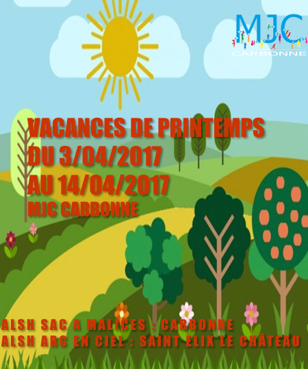 Vacances de Printemps 2017