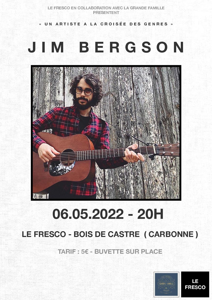 Jim Bergson en concert à Carbonne