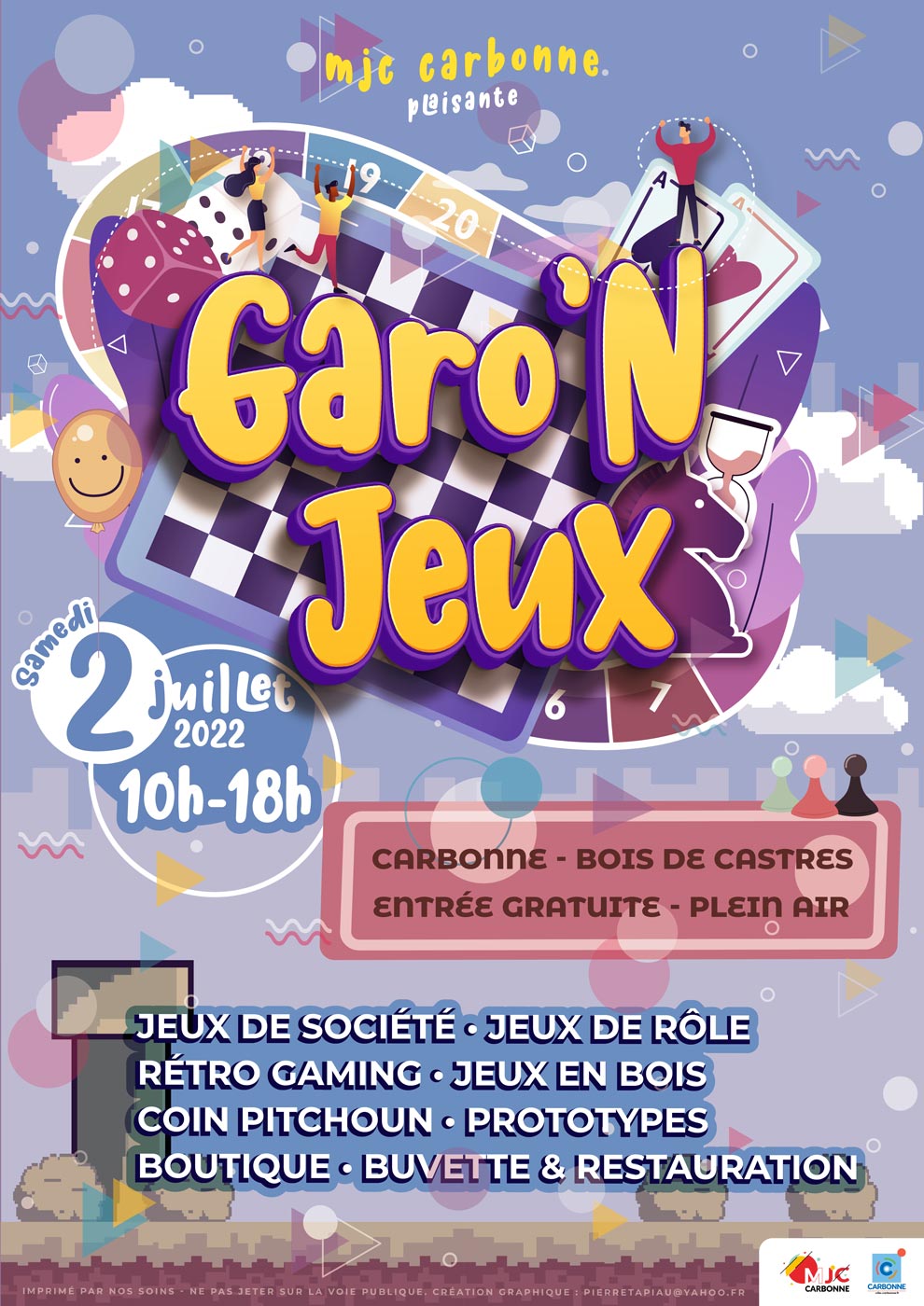 Garo'N Jeux - Fête du Jeu à Carbonne Garo'N Jeux - Fête du Jeu à Carbonne