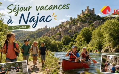 Séjour vacances à Najac : une semaine entre nature, sport et découvertes