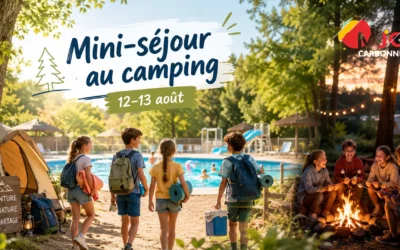 Mini-séjour au camping pour les 7-12 ans : deux jours d’aventure au mois d’août