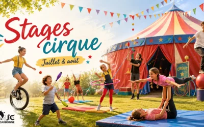 Stages cirque : une semaine pour découvrir, s’amuser et progresser